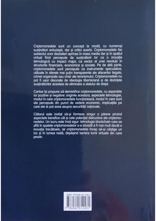 Criptomonedele - Aspecte tehnologice, economice și implicații asupra securității naționale - Maria Constantinescu