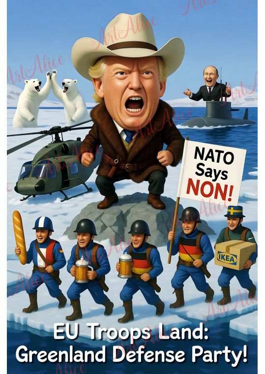 EU Troops Party in Greenland: NATO Says NON to Trump!❄️ EU Troops Party in Greenland: NATO Says NON to Trump!❄️